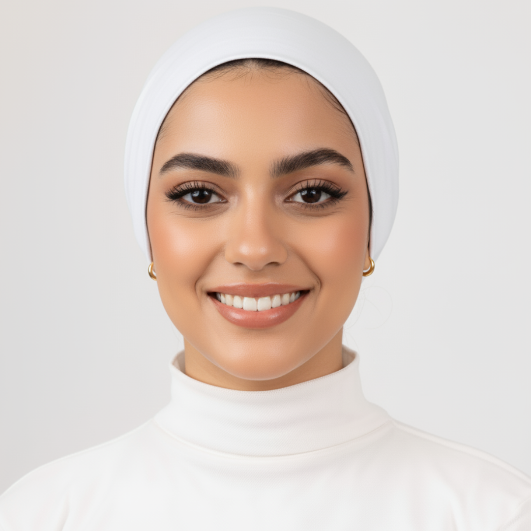 Under Scarf-White