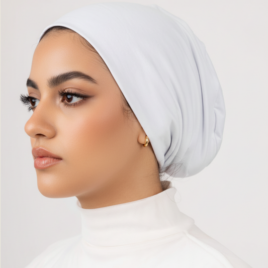 Under Scarf-White