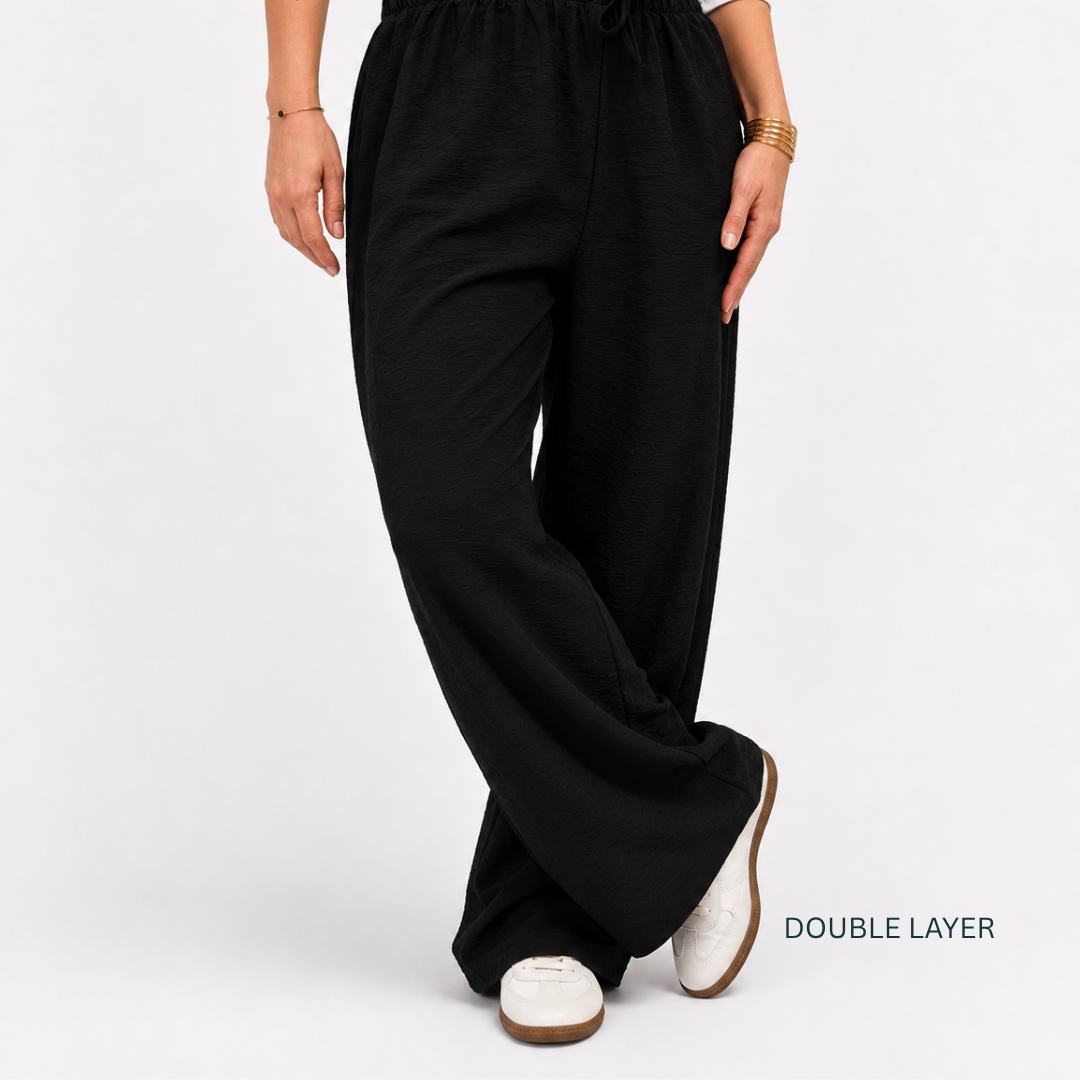 Blended linen | Black