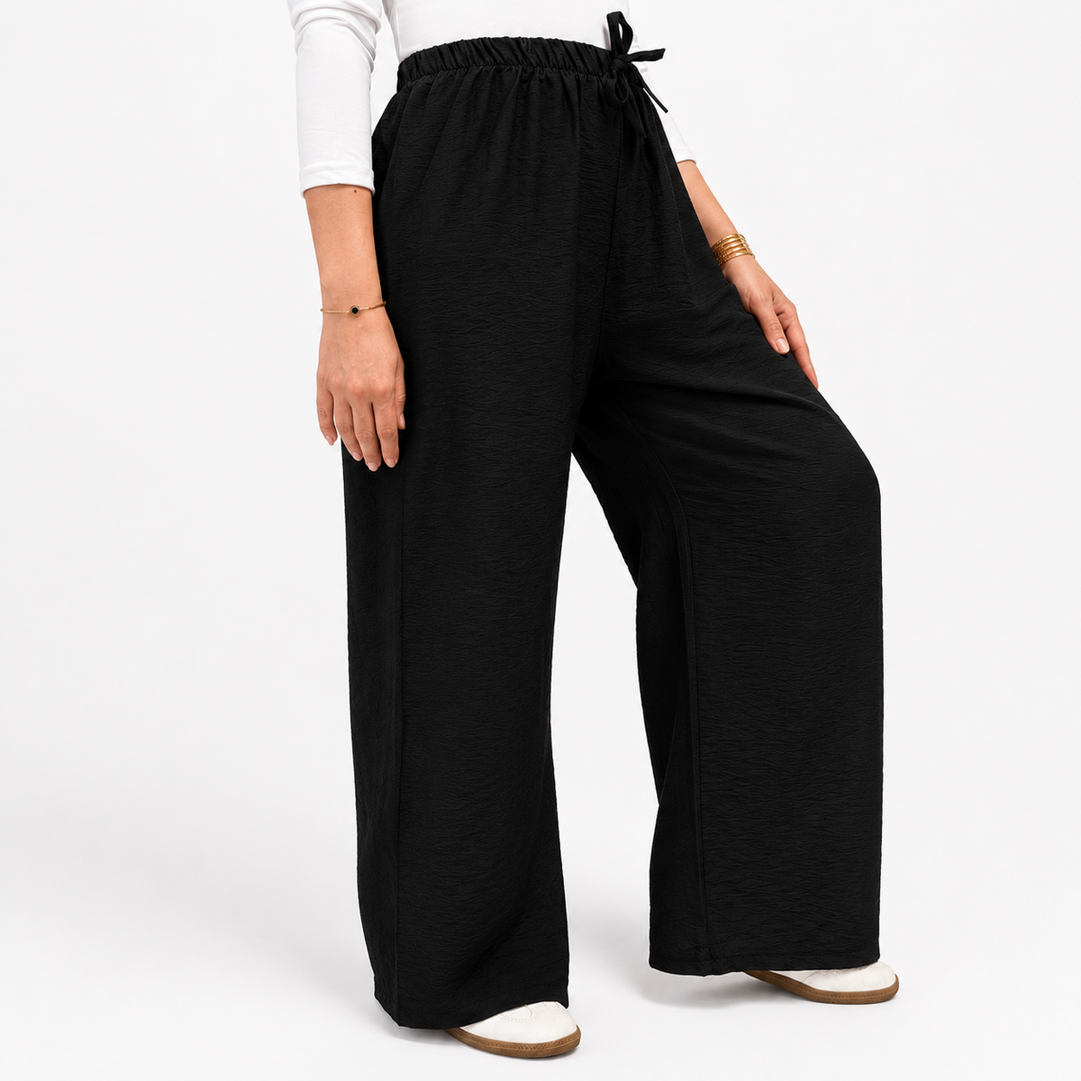 Blended linen | Black